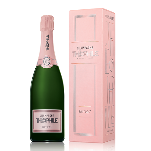 Champagne Théophile Rosé Brut Rosé 75cl chez JHP NEISSON