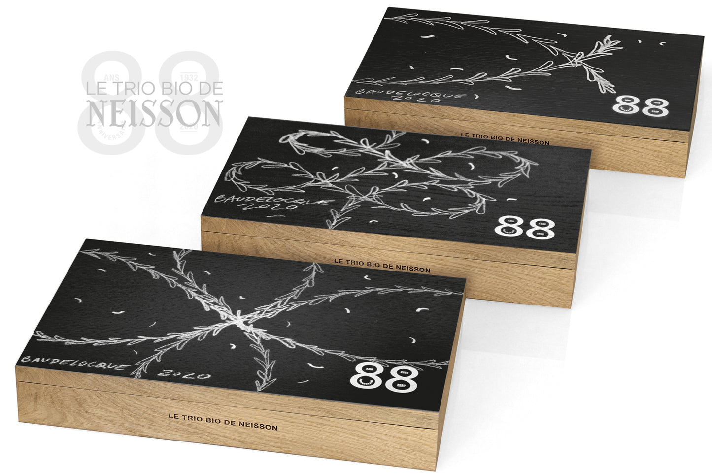 88 ans Trio bio De Neisson - Philippe Baudelocque