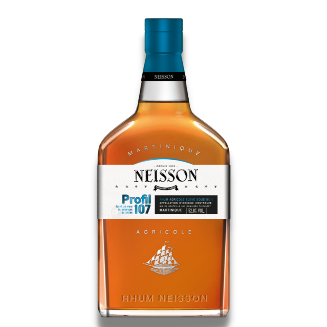 Rhum élevé-sous-bois Profil 107 NEISSON en bouteille 70cl