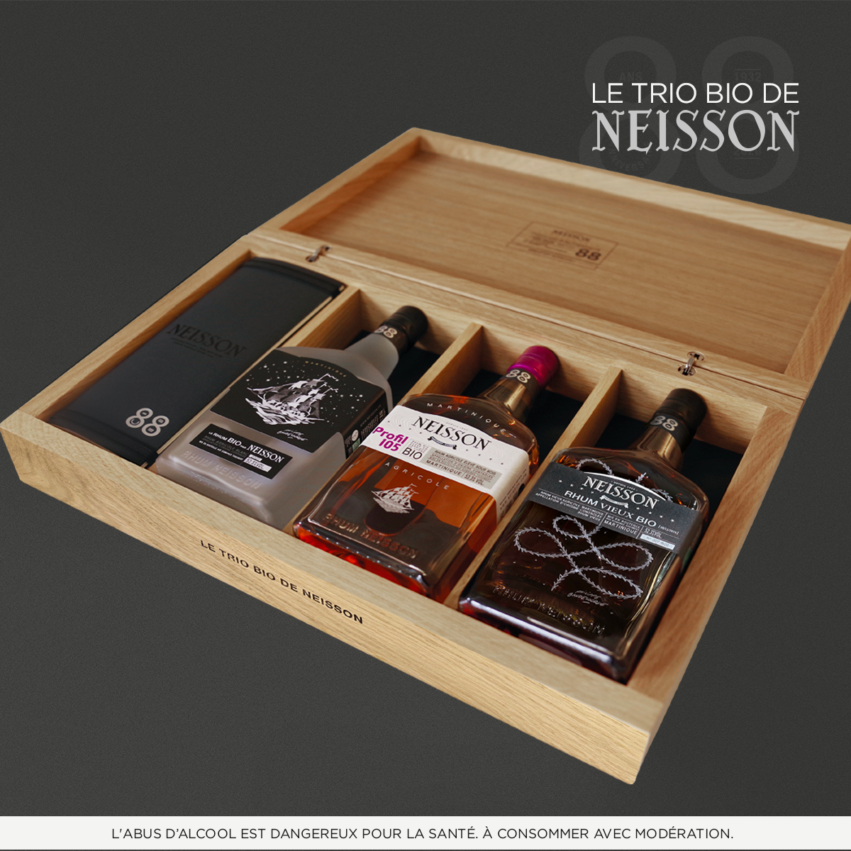 88 ans Trio bio De Neisson - Philippe Baudelocque