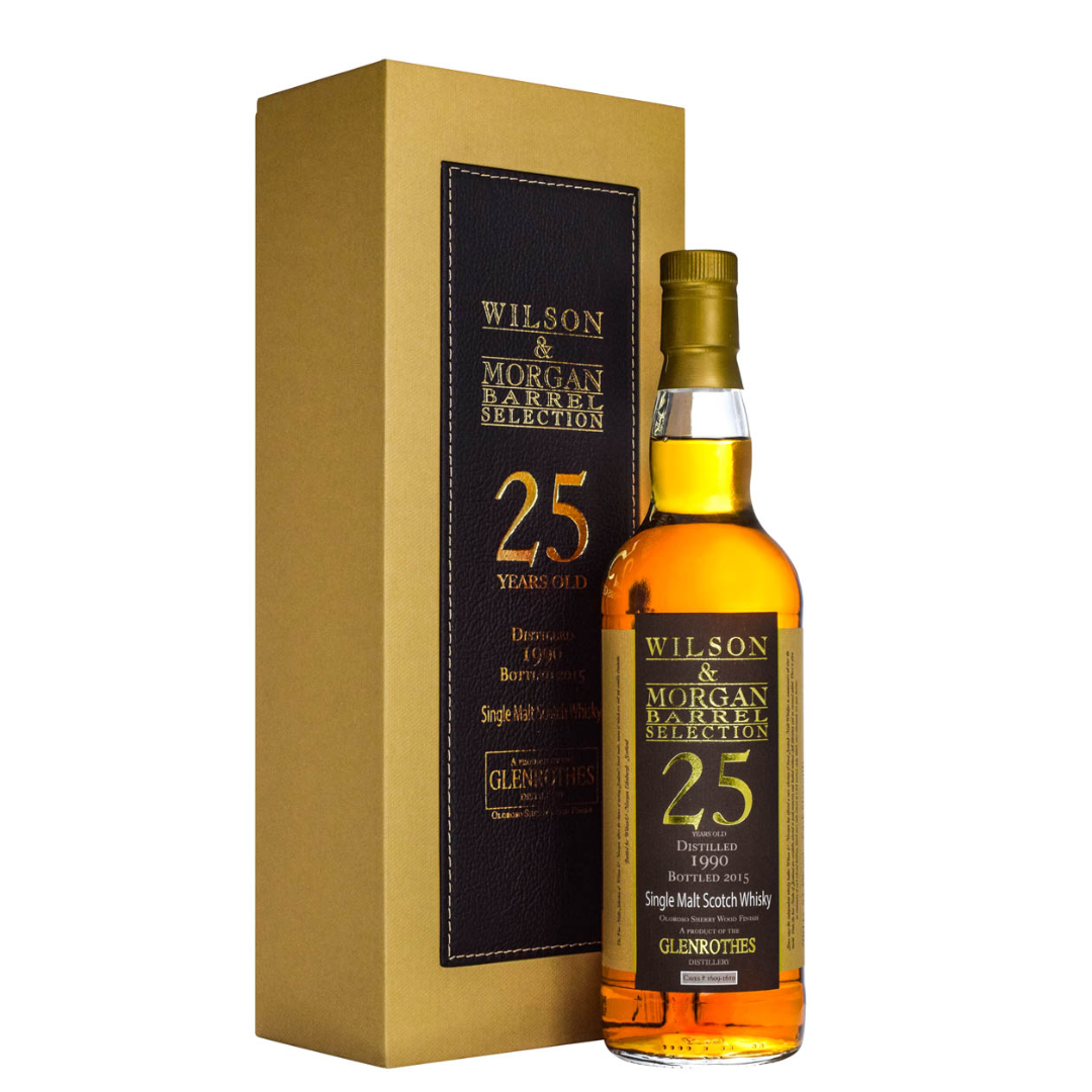 Glenrothes 25 ans Wilson & Morgan 1990
