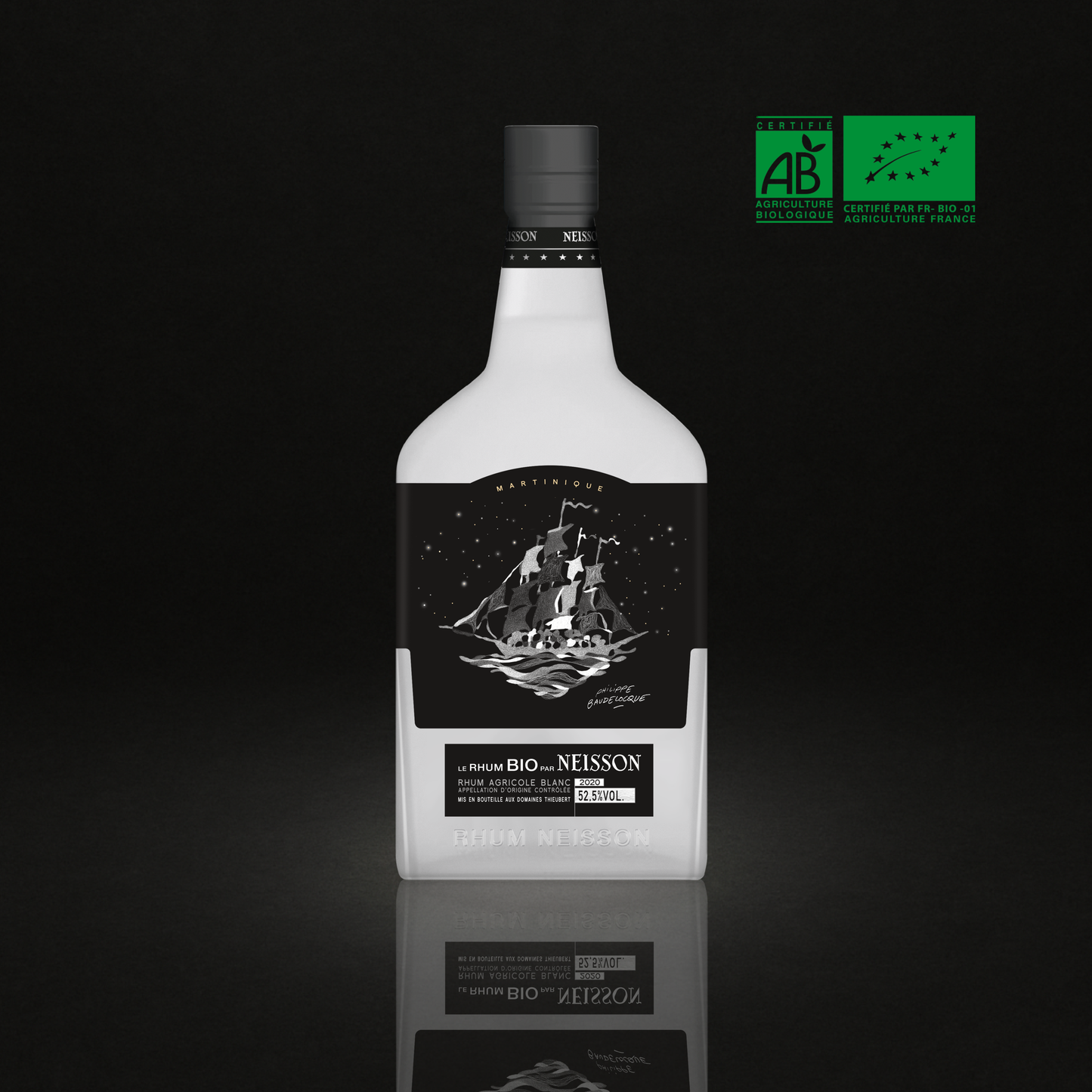 Rhum Blanc Bio par Neisson 70cl 52,5%