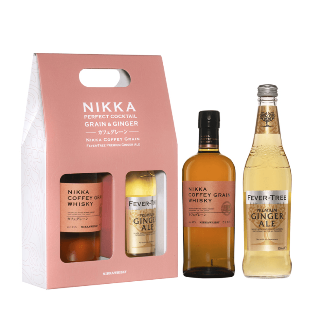 Coffret NIKKA grain X Fever-Treee whisky ginger