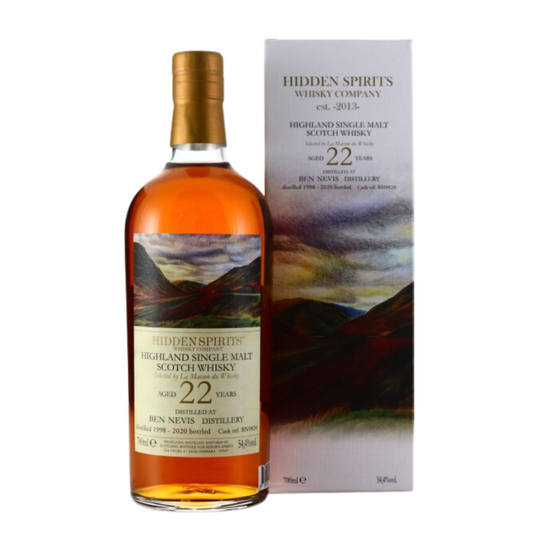Whisky Ben Nevis 22 ans chez JHP NEISSON