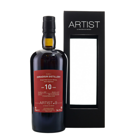 Whisky Edradour 10 ans collection Artist chez JHP NEISSON