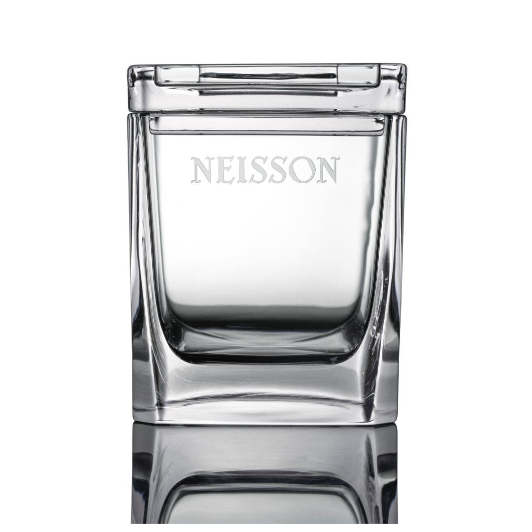Seau à glace en cristal Neisson + 2 grands verres Neisson  + 1 pince Neisson